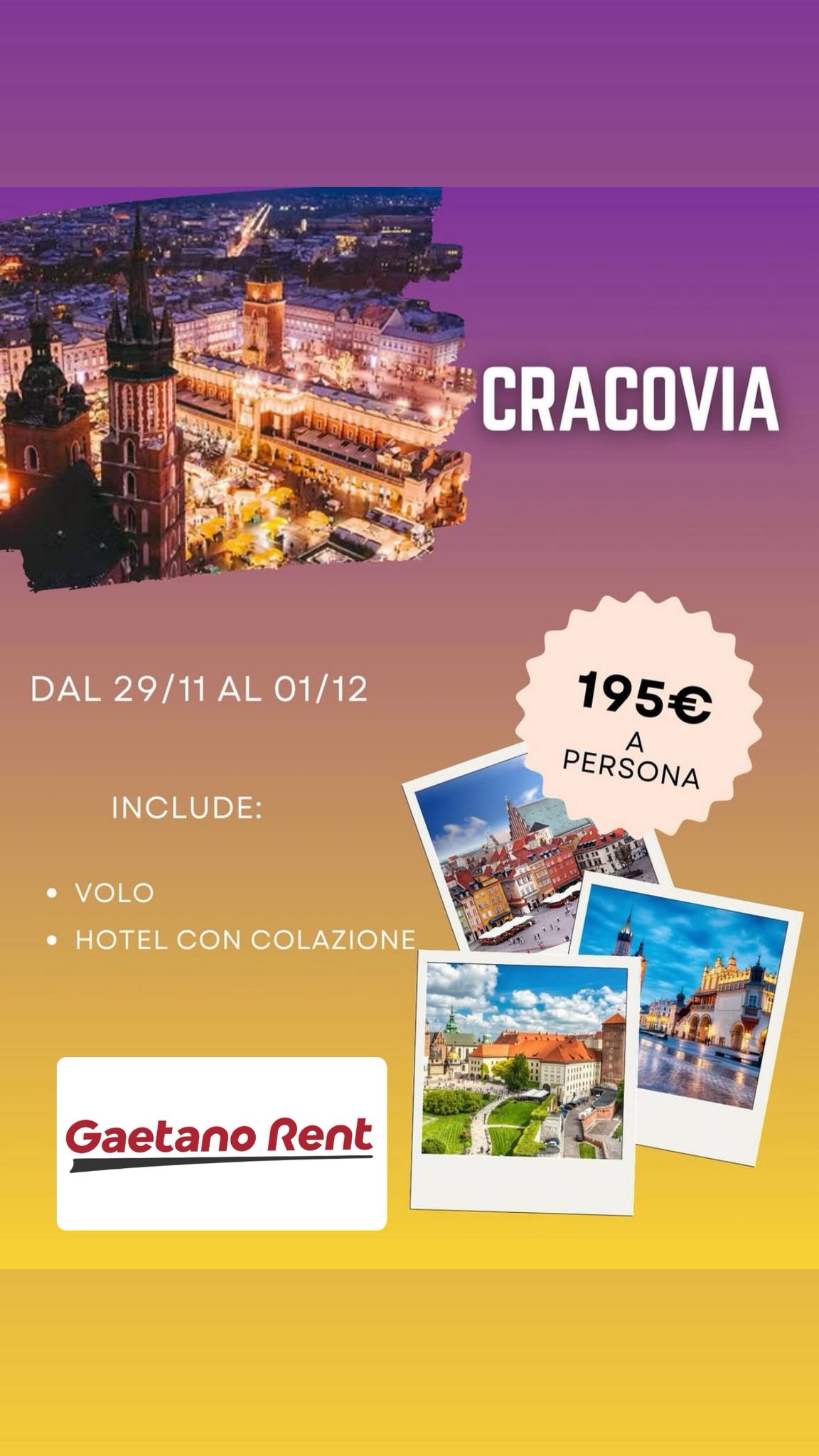 gaetanorent cracovia